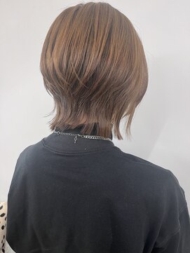 【morio池袋】ウルフボブ