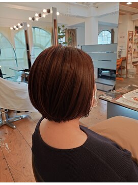 ショートボブ／ボブ／Lagom／下北沢