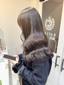 ケイリー(KAYLEE) 【ブリーチなしダブルカラー】ベージュ