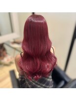 ソレイユ(Soleil)&nbsp;ボルドー/ブリーチなしピンク/ワンカラー/暖色カラー