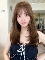 コート 表参道(Cote)&nbsp;透明感ブラウンベージュ/ハッシュカット/ワンカール