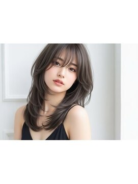 アイニ 天王寺アポロ店(aini) アディクシーカラーハイライトダブルカラーレイヤーカットボブ