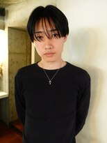 ノラジャーニー(NORA Journey)&nbsp;メンズボブウルフメンズミディアムレイヤーカットメンズウルフ