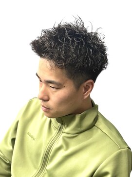 サン 福井工大前店(SUN) メンズパーマ/ニュアンス/フェザー/フェード/眉毛/バーバー