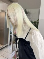 ニルバ(niLva) ブリーチダブルカラー透明感夏カラーブロンド