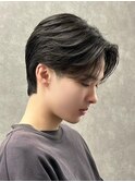 センターパート/フェザーパーマ/スパイラルパーマ/men's