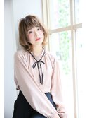 大人可愛いくびれボブ