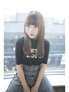 サロンドミルク 原宿(salon de MiLK) 【salon de MiLK 原宿】インナーカラー×耳かけワンカール