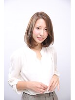 モーラ 浅香山店(MOLLA)&nbsp;ナチュラルボブディ【夏カラー/ニュアンスカラー】