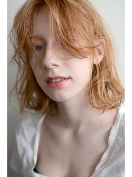 ミラバイグリーン(Mira by green) 大人かわいい×ルーズ【くせ毛風】伸ばしかけ