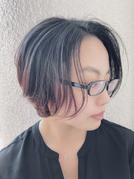 スタイル 茅ケ崎(STYLE) 【磯崎真介】トレンドショートボブならアッシュブラウンで！