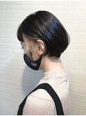 ミニボブ×インナーカラー