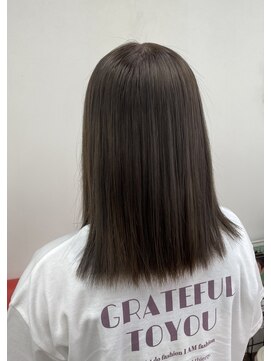 美容室サンク(CINQ) アッシュグレー