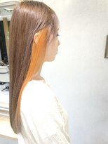 カルテット(Quartett)&nbsp;【Quartett】ペールオレンジイヤリングインナーカラー