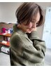★女性限定★リタッチカラー＋ケアTr＋前髪カット￥5900