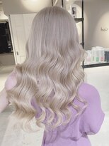 ペレ 渋谷(PELE)&nbsp;R43_ミルキーホワイトベージュ ブリーチ3回～