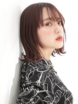 テトテ 三宮店(Tetote)&nbsp;【tetote神戸三宮】外ハネミディアム カシスブラウン