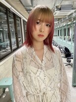 ロジ(loji)&nbsp;ピンクルーツカラー×姫カット