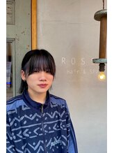 ロッソ ヘアアンドスパ 北千住店(Rosso Hair&SPA) 永尾 友