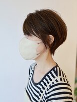 ソラ ヘアデザイン(Sora hair design) 耳かけ大人グラデーションボブ