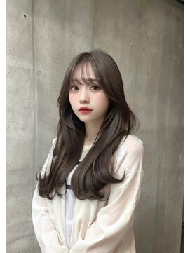 ソアバイリコヘアー(soar by LiCO Hair) 韓国顔周り×チャンモリ×エギョモリ×シースルー×ヨシンモリ