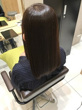 アニュー 北浦和店(ANEW) 《髪質改善》落ちつきあるツルツル感・髪質改善ミディアム