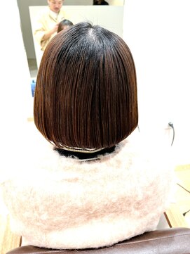 リエート 四条河原町(Lieto) 【ゲストフォト】髪質改善ストレートボブ