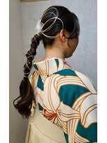 ウィスプ 赤羽店(wisp) 卒業式ポニーテールアレンジ♪