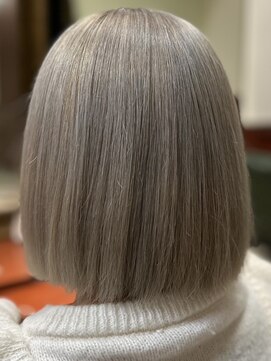 ヘアークリアー 春日部 大人可愛い顎下ストレートボブ/透明感抜群/30代40代50代/春日部