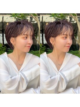 ロンドプロフィール 浦和(Lond profil) 浦和ショートヘアショートカット白髪ぼかし白髪染めボブ40代50代