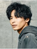 【fifth】アップバングセンターパートツイストスパイラルパーマ