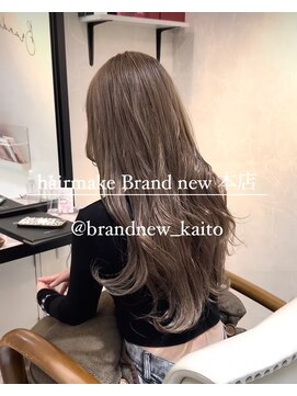 ヘアーメイク ブランニュー 東生駒店(hair make Brand new) ヘーゼルモカベージュ