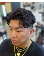 フランクスバーバーリザーブ 人形町店(FRANK’S BARBER RESERVE)&nbsp;ナチュラルパーマ/スキンフェード/人形町/ｙ
