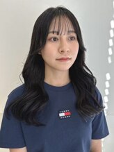 ラック 鎌倉店 (LUCK)&nbsp;【小顔で差がつく】暗髪でもかわいい*ナチュラルブルーブラック