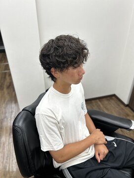 ダンブライズバーバー(DAN BRISE) ノーセットでも決まるナチュラルパーマ