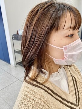 ミツボシ 本八幡(MITSUBOSHI) 黒髪/ボブルフ/小顔/ワンレン/フェイスレイヤー[本八幡]