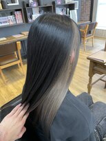 ヘアーサロン リアン 鴻巣店(hair salon Rien)&nbsp;透け感のあるインナーグレージュ