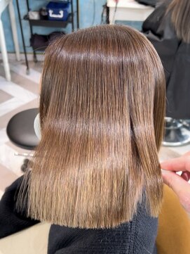 ロンドアベニール 北千住(Lond avenir) ブリーチ縮毛矯正♪髪質改善☆美髪ボブ/美髪縮毛矯正[北千住]