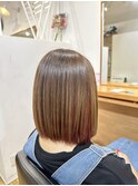 インナーカラーボブ