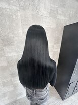 スキル 石岡(SKILL) アッシュブラック/トリートメントストレート