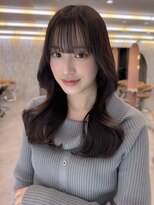 ロンド ブランシュ 錦糸町北口(Lond blanche)&nbsp;メルティカラーフェミニンロング似合わせカットハイトーン韓国