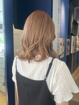 コワファースト 大分(COIFF1RST) ブリーチあり!ミルクティーベージュ