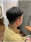 メンズツーブロ刈り上げ