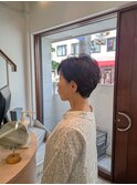 スタイリング簡単ショート
