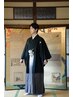 専門着付け師が対応【卒業式、成人式など】男性袴着付け ￥8,800