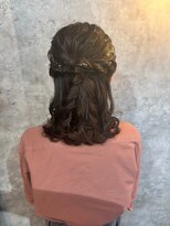 アイビーヘアー(iB HAiR)&nbsp;ハーフアップ