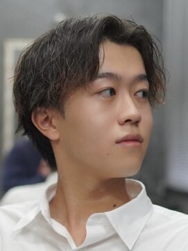 ノーエン(noen) 佐賀センタパートツイストパーマツーブロックメンズパーマ