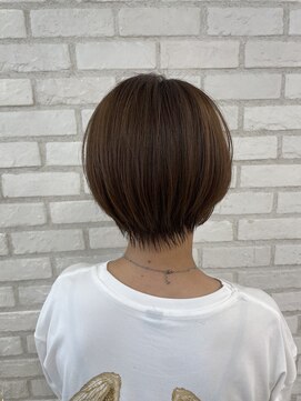 アッシュ 稲田堤店(Ash) アッシュブラウン×ショートボブ