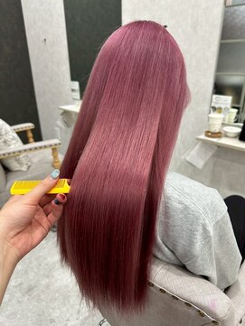 ヌク(Nuku.) チェリーピンク＿ブリーチ＿ピンク＿髪質改善