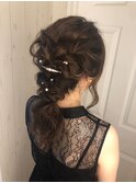 編み込みもこふわヘアセット反町美容室
